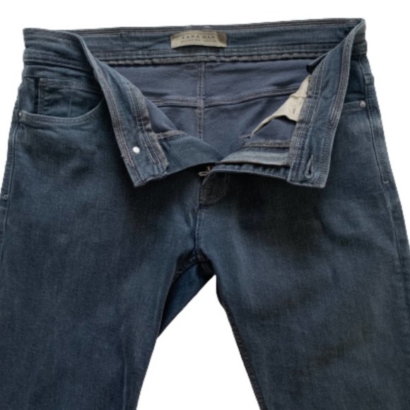 Zara Gray Relaxed Jeans - Picture 3 of 12